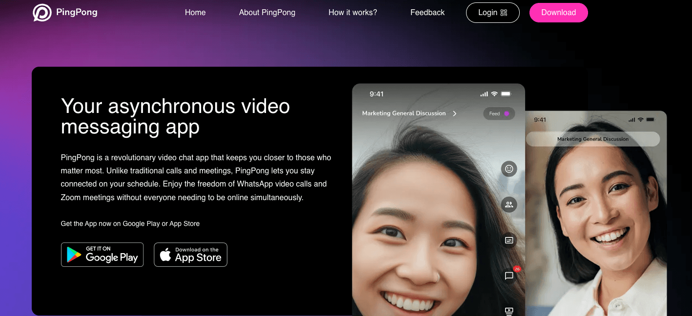 PingPong Video Messaging